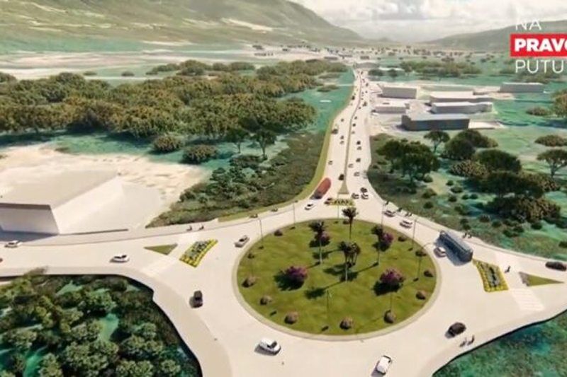 Подписан контракт на строительство дороги между Язом и Тиватом 10 Подписан контракт на строительство дороги между Язом и Тиватом - 9