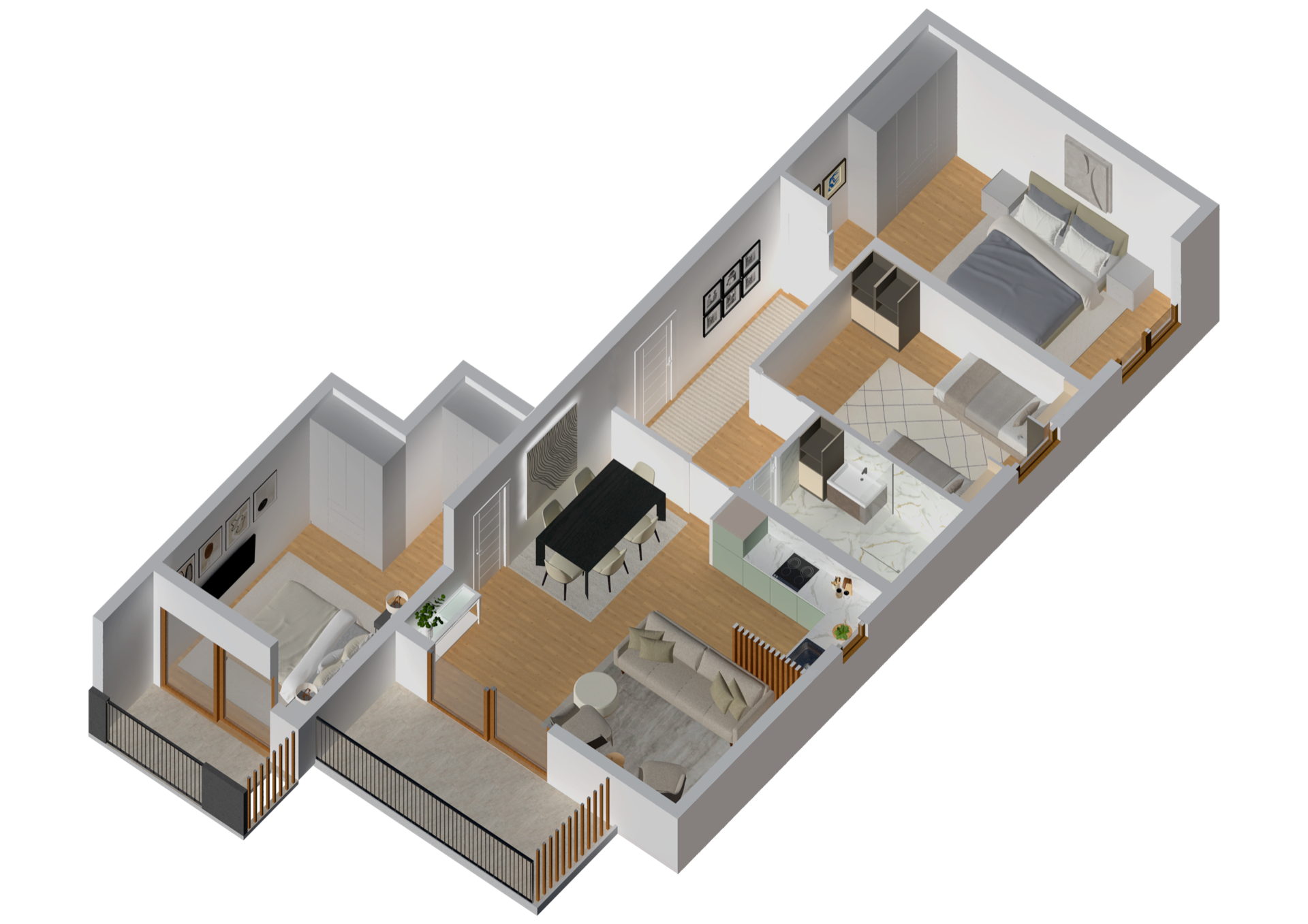 Appartement  Tivat, Monténégro