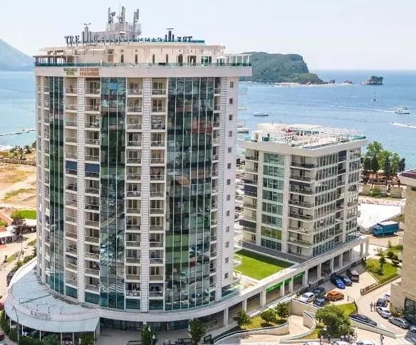 Kondominium 1 Schlafzimmer 77 m² Budva, Montenegro