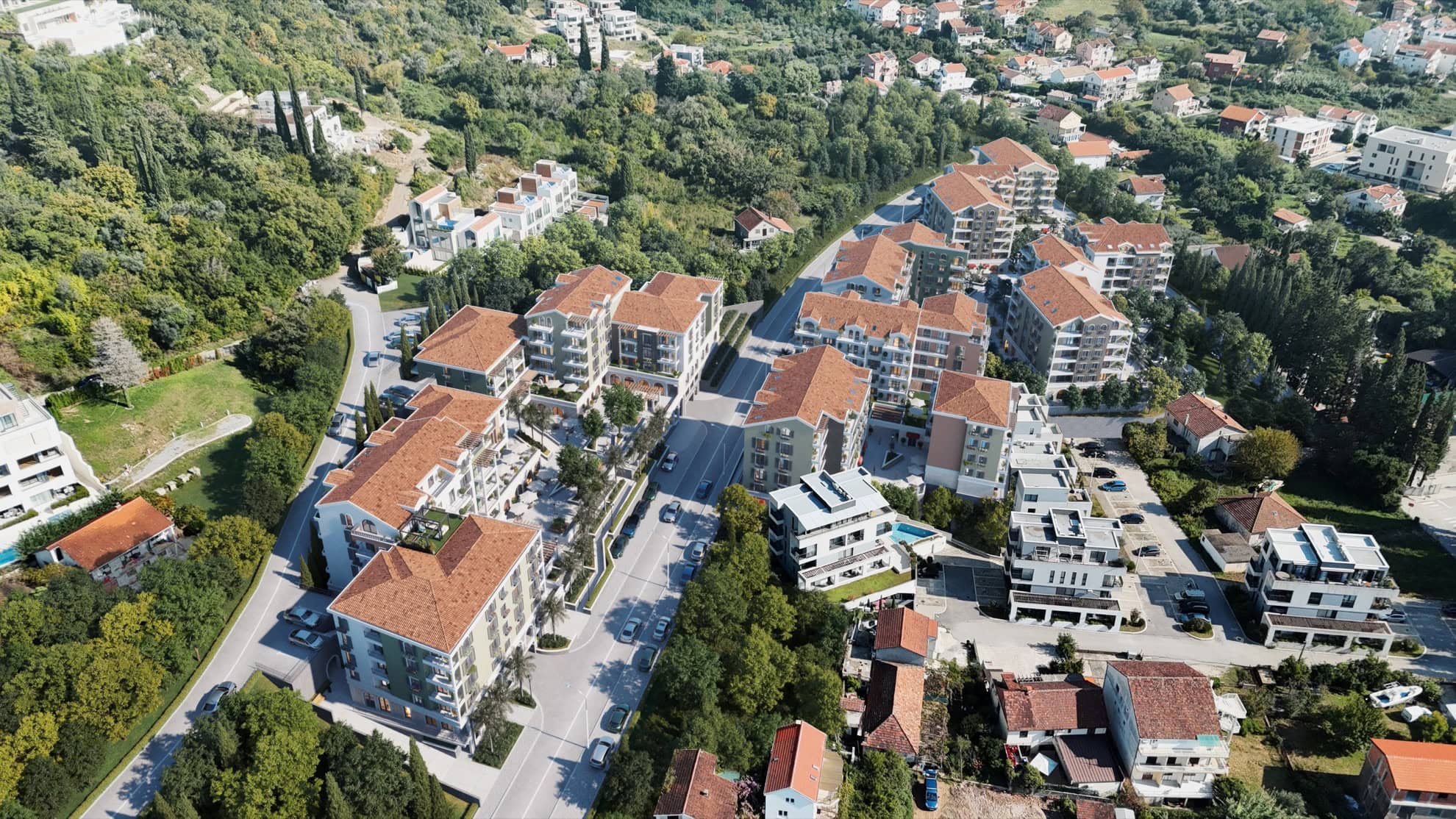 Кондо 28 м² Donja Lastva, Черногория