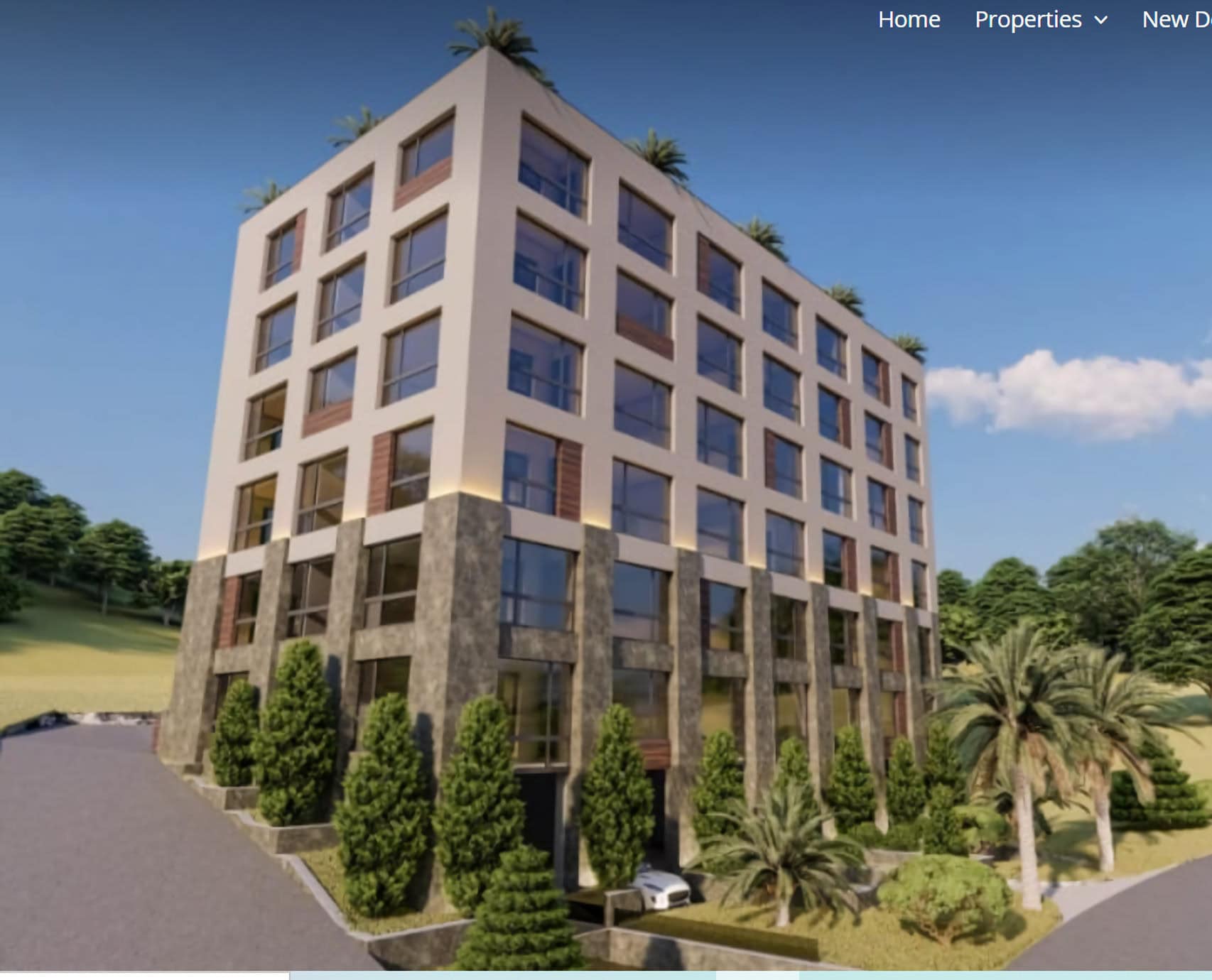 Kondominium 1 Schlafzimmer 24 m² Boreti, Montenegro
