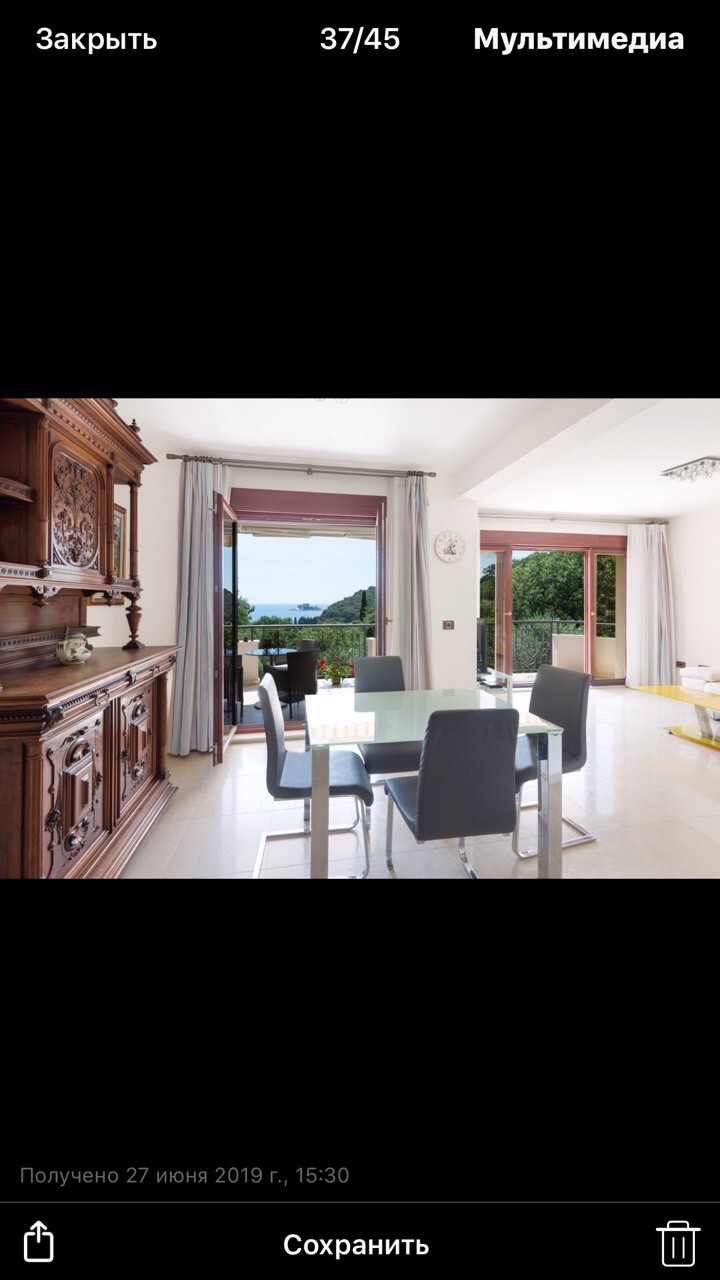 Piso independiente 2 habitaciones 88 m² Petrovac, Montenegro