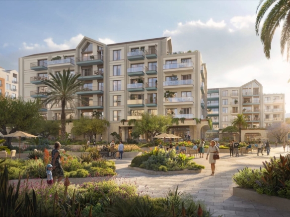 Квартира в Порто Монтенегро №3008 2 Квартира с одной спальней с панорамным видом на море в Porto Montenegro (в Тивате) — здание Versa